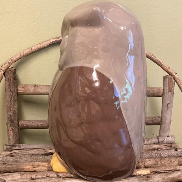 NWOT RAE DUNN Ceramic "HOOT" Owl Decor - Picture 2 of 6